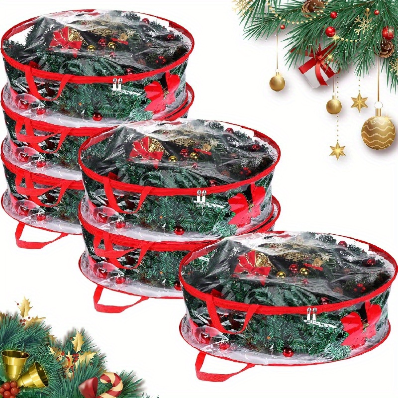 Wreath Storage Containers at