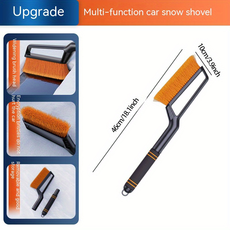 Brosse À Neige De Voiture Chasse neige Rétractable Dégivrage