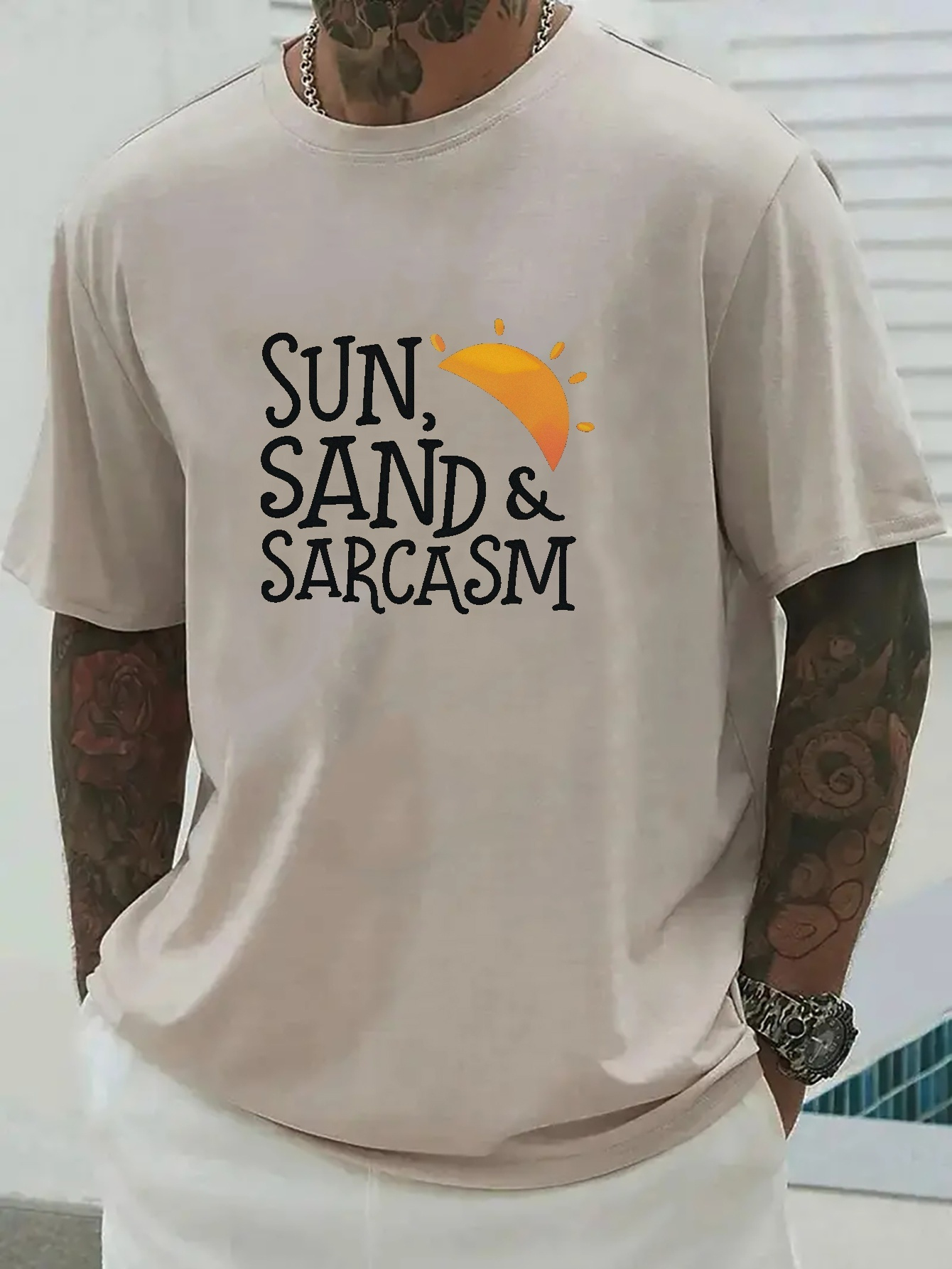 Camisa De Sol Para Hombre - Temu