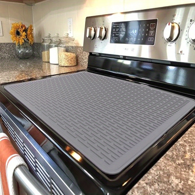 1pc Silicone Stove Mat, Sink Mat Electric Stove Top Cover