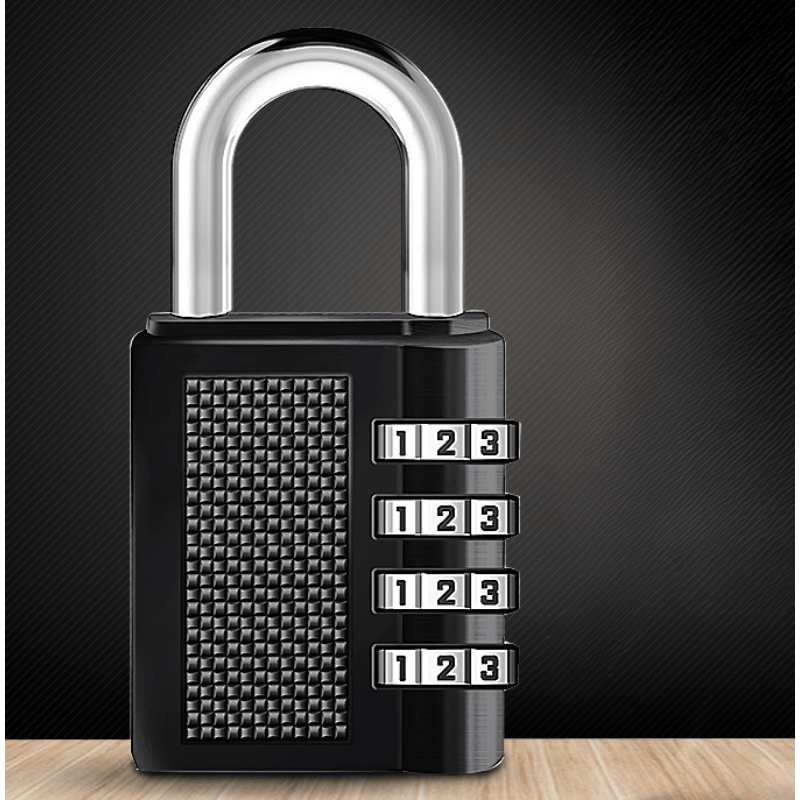 4-digit Combination Lock, Black Combination Padlock, Student Dormitory  Drawer Gym Changing Cabinet Lock, Box Bag Mini Small Lock, Waterproof Combination  Lock - Temu United Arab Emirates
