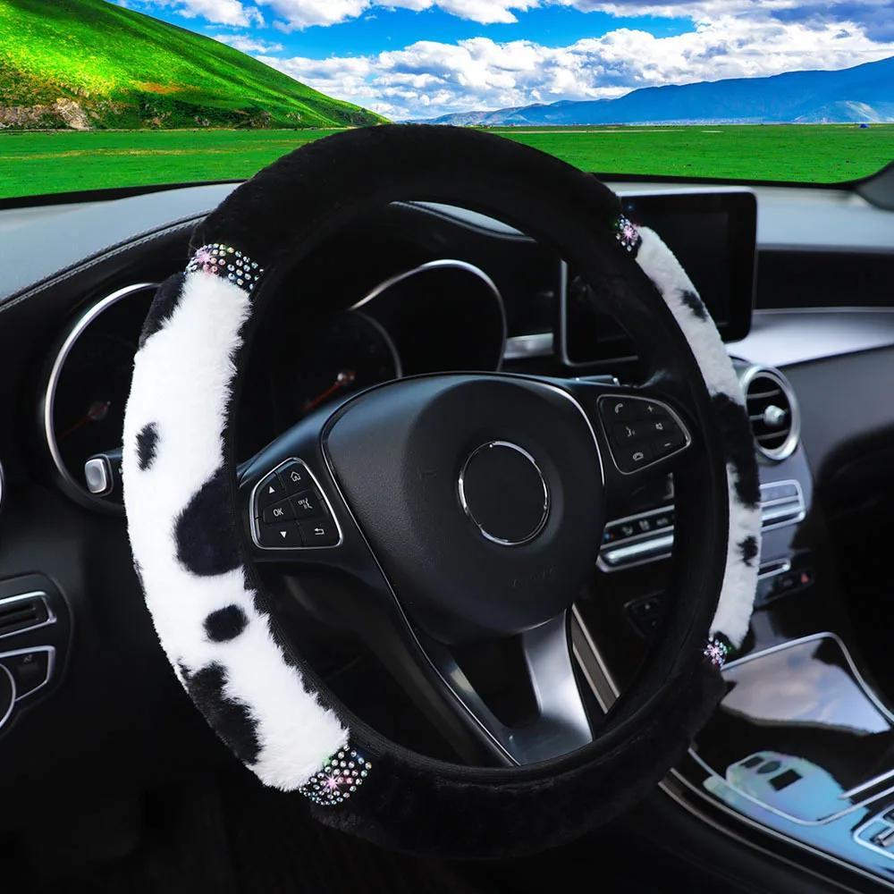 Car Styling Auto Accessories Interior Steering Wheel Button Cover