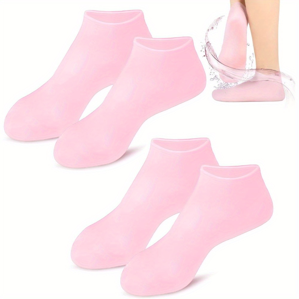 Silicone Gel Moisturizing Socks Aloe Socks Pedicure Socks - Temu