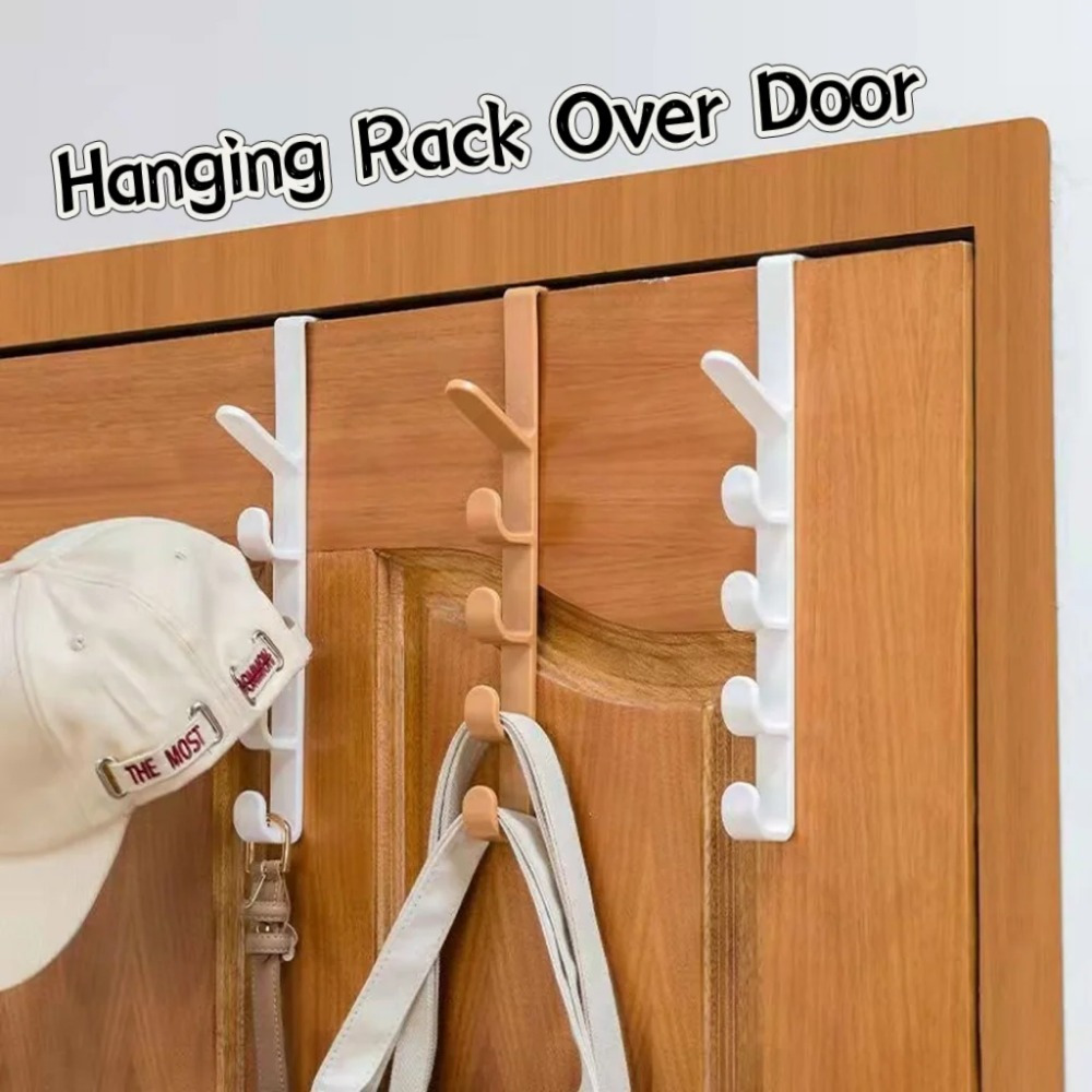 Over The Door Hooks Rack Drawer Hanger Storage Holder Hanging Coat Hat  Towel Bag