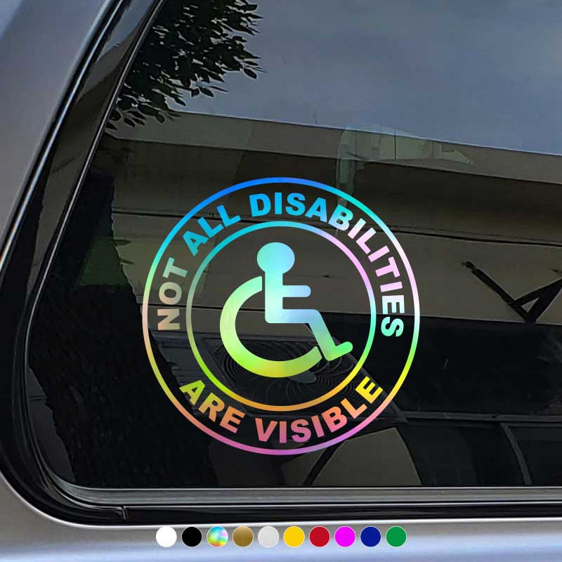 Stickers autocollant voiture super-héros garçon handicap chaise roulante -   France