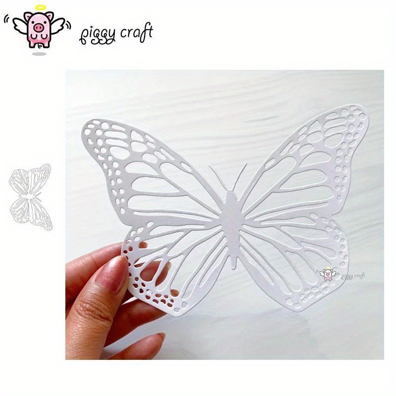 

1pc Metal Cutting Dies Stencils Scrapbook Cutting Die For Paper Card Making Scrapbooking Diy Cards Photo Album Craft Decorations Butterfly