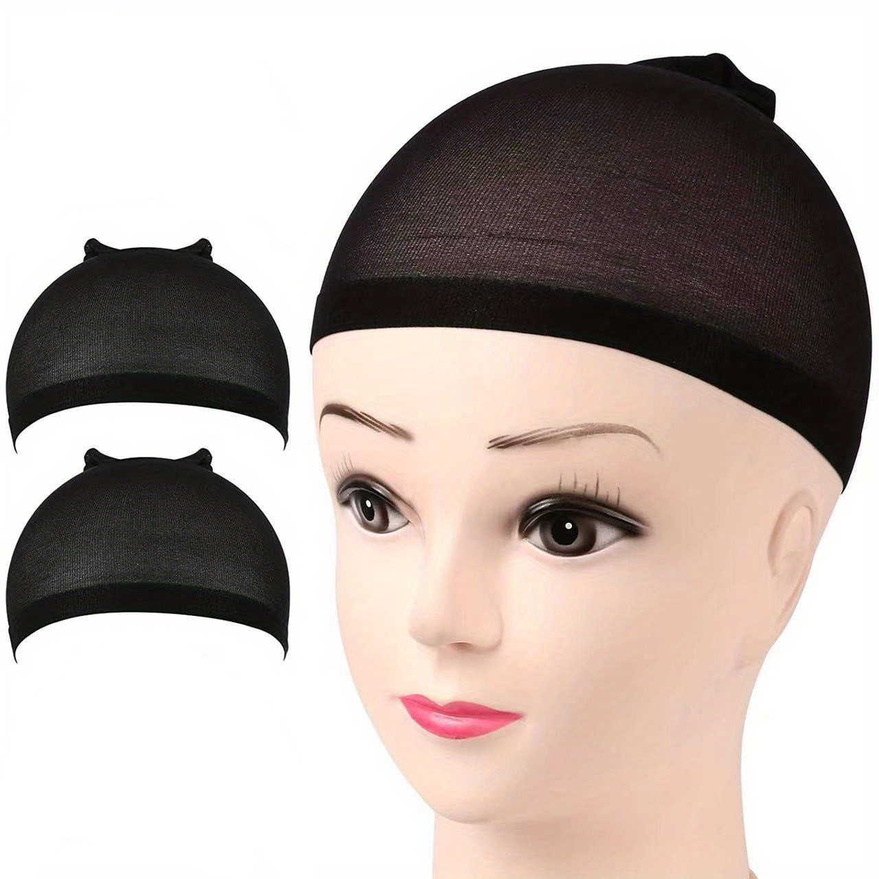 TEMU Cuffia per invisibile e traspirante, cuffia per parrucche, accessori per capelli per costumi da festa e vacanze per e donne