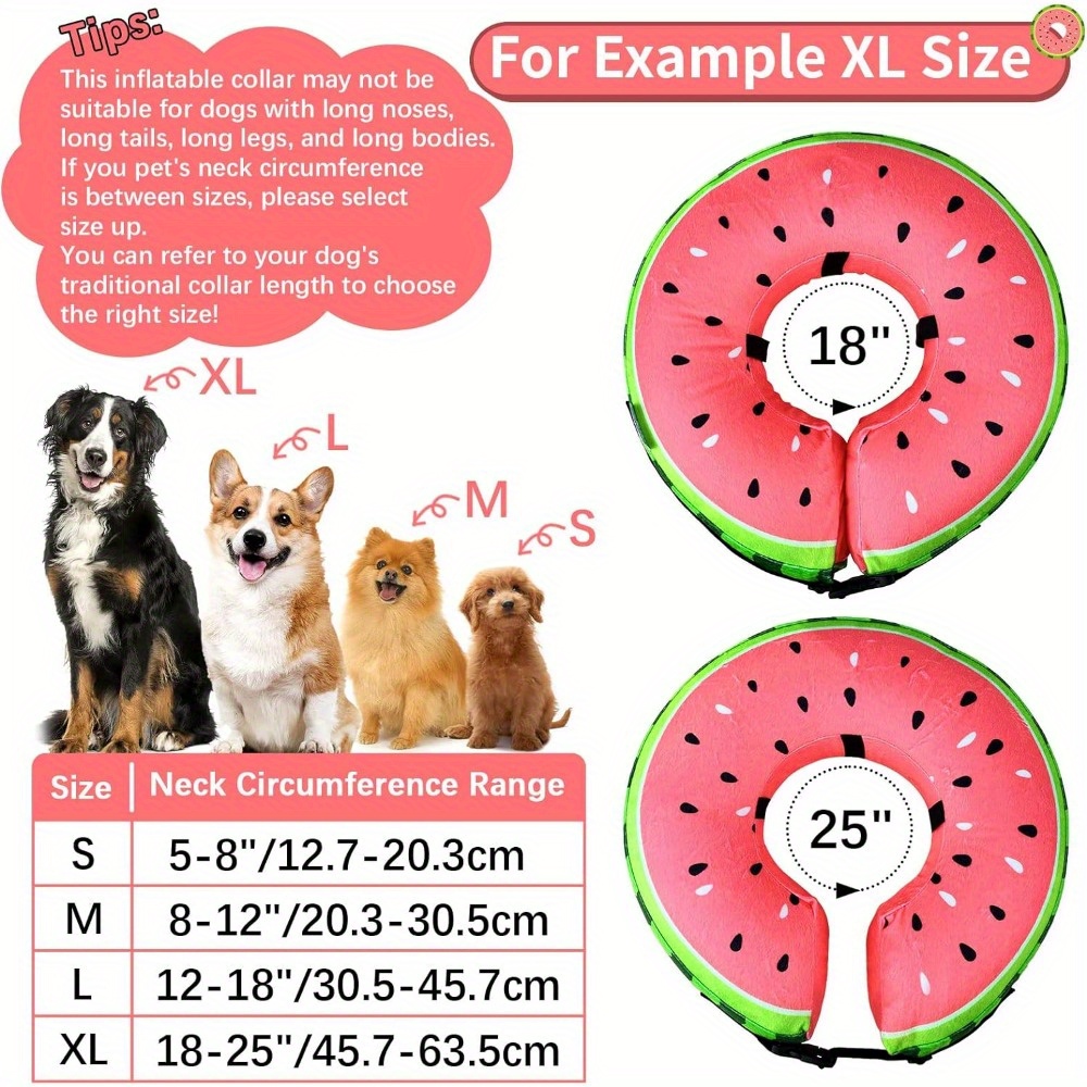 Buster store collar sizes