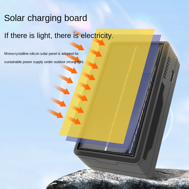 Solar Energy 18650 Lithium Battery Smart Dual Charging 26650 - Temu