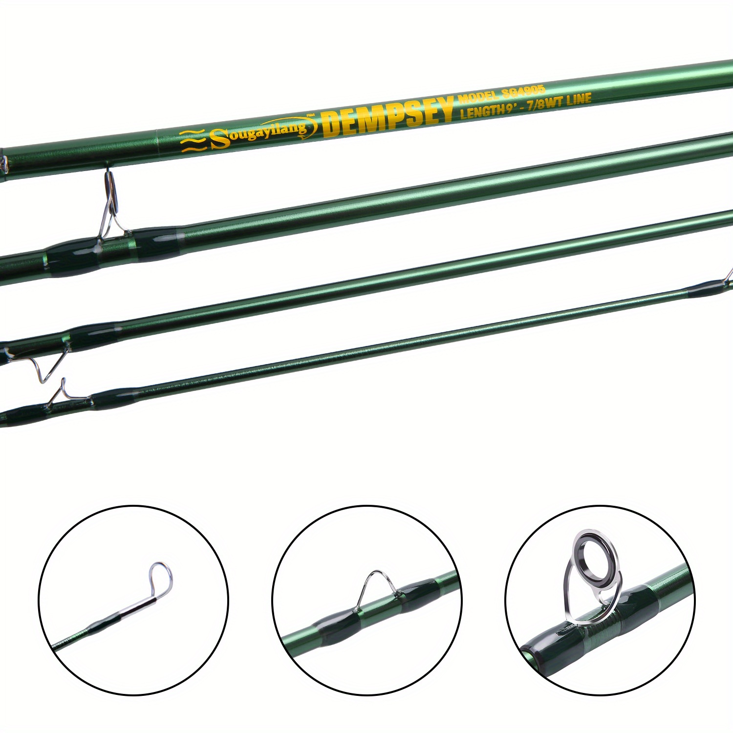 Fishing Rods Green 30t Carbon Fiber Fly Fishing Rod 7/8wt - Temu Canada