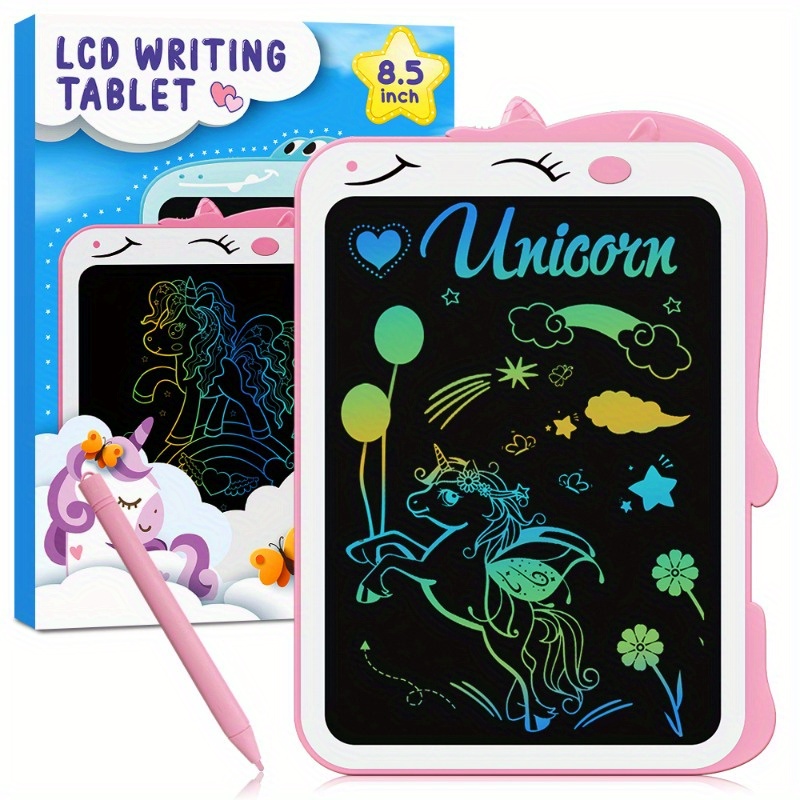 TEKFUN Tableau d'écriture LCD speelgoed pour Enfants 2 3 4 5 6 Ans Garçons  Filles, 20