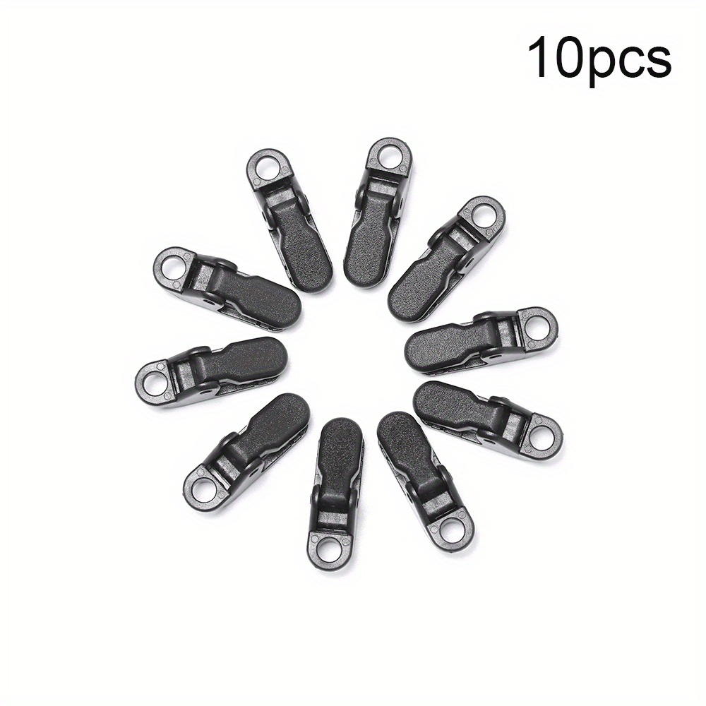 5pcs 10pcs Durable Alligator Clips For Camping And Hiking Secure