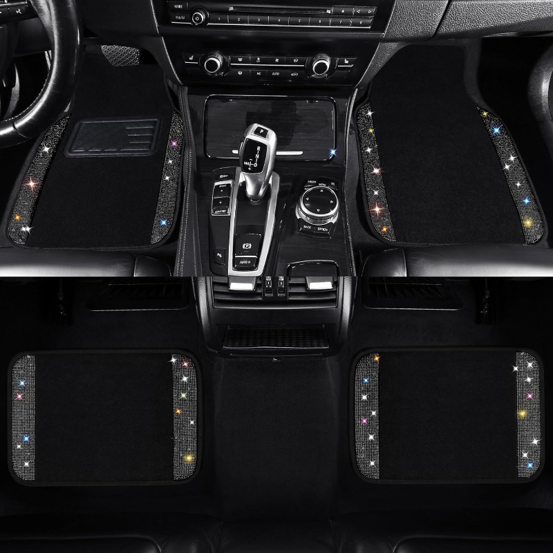 Car Floor Mats Universal Waterproof Front Rear Full Set Auto - Temu
