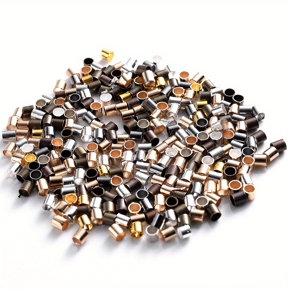Ball Crimp End Beads 500pcs Stopper Spacer Bead Findings Jewelry