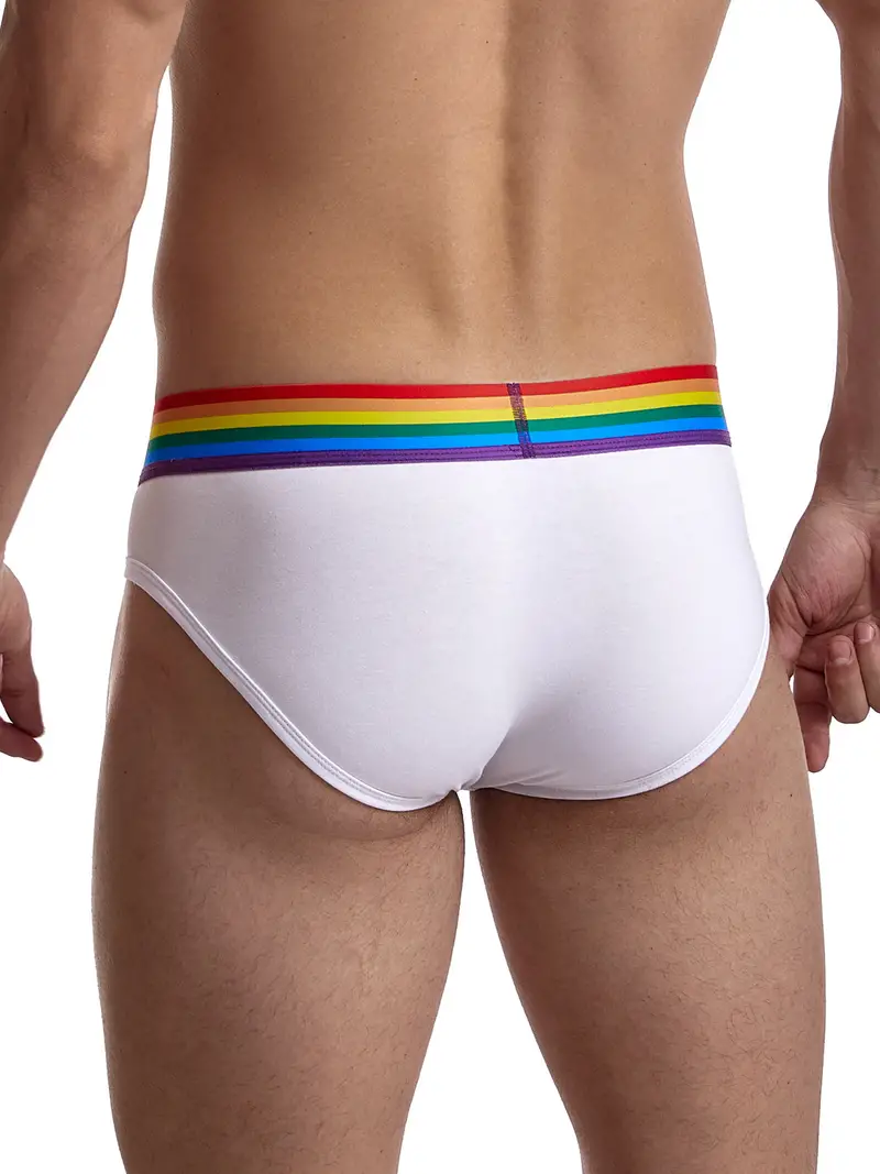 Men's Underwear Breathable Soft Briefs Sexy Low Sports - Temu