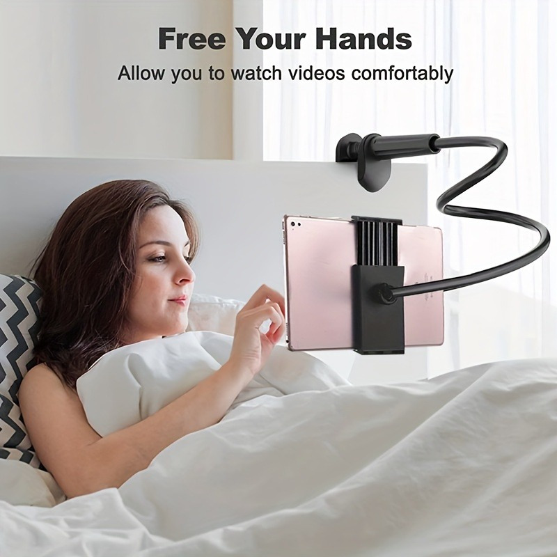 

1pc Mobile Phone Stand Table Holder For/xiaomi/iphone/ Ipad Lazy Bracket Support Bedside Stable Not Falling