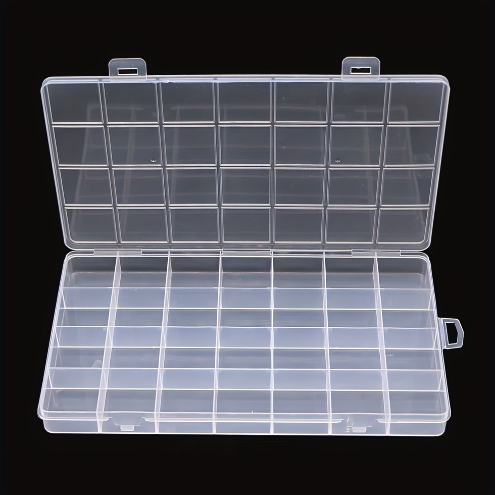 Plastic Storage Compartment Box : Keep Supplies Tidy - Temu