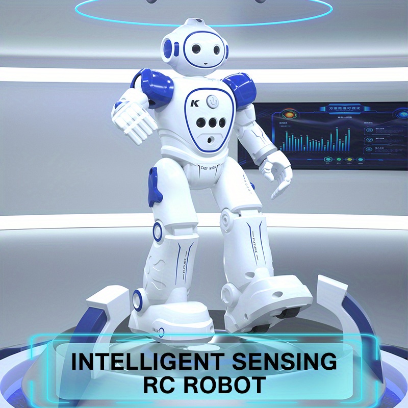 Robot télécommandé, robot programmable intelligent avec jouets de
