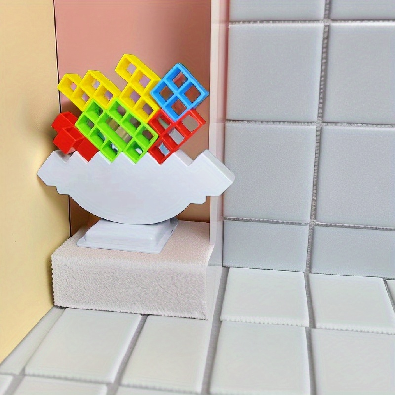 Balance Building Block Game Parent Child Interaction Exercise Hand Ability