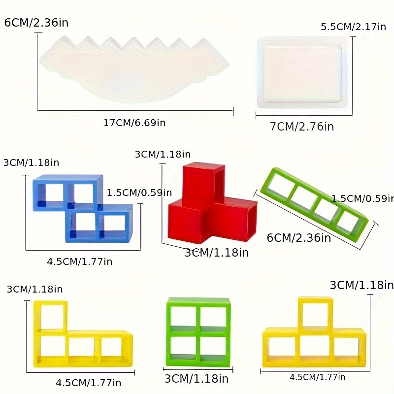 Balance Building Block Game Parent Child Interaction Exercise Hand Ability