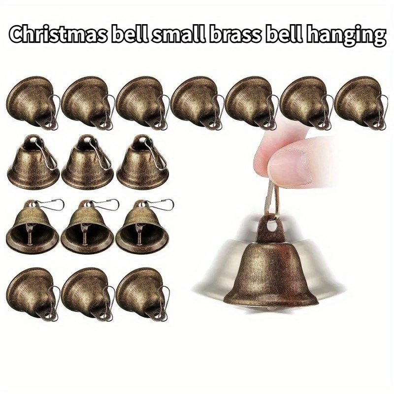 Vintage Jingle Bells Vintage Bells Small Brass Bells Wind - Temu
