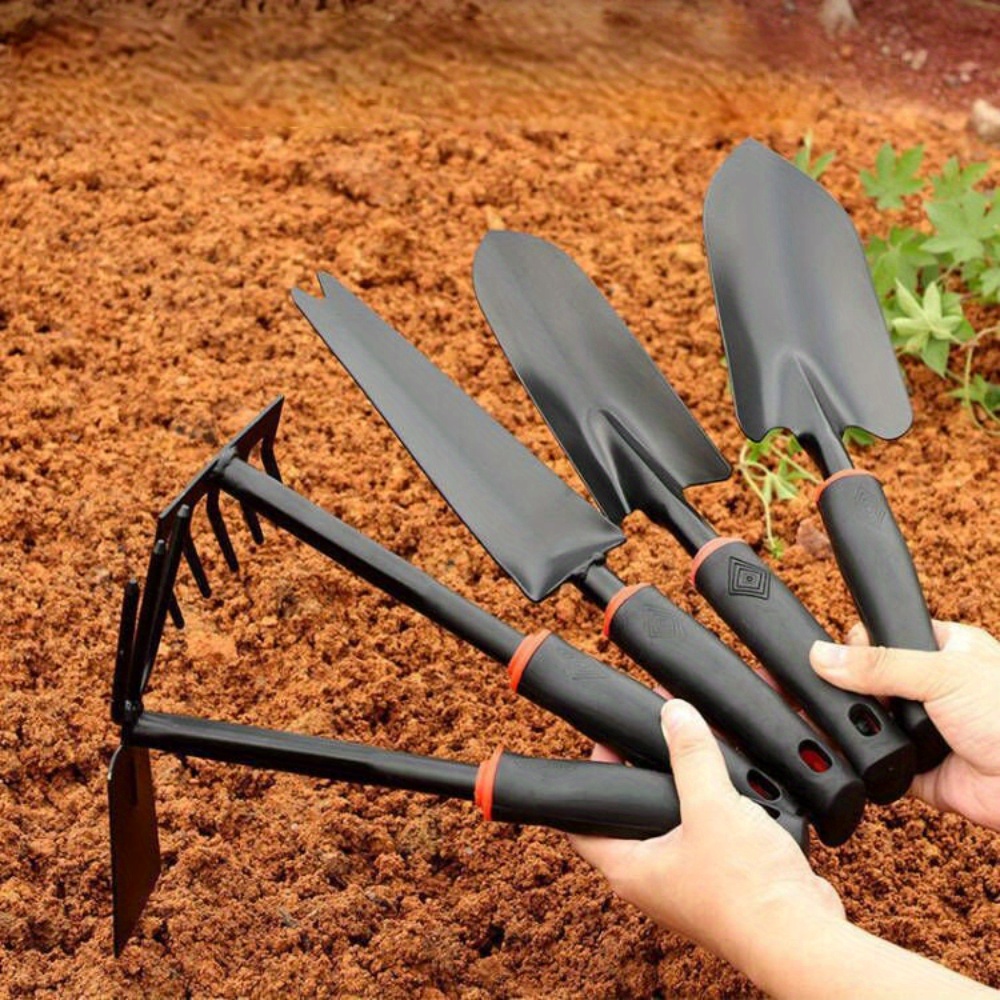 Hand Rake Shovel Scale Weeder Tools Ergonomic Handle Garden - Temu