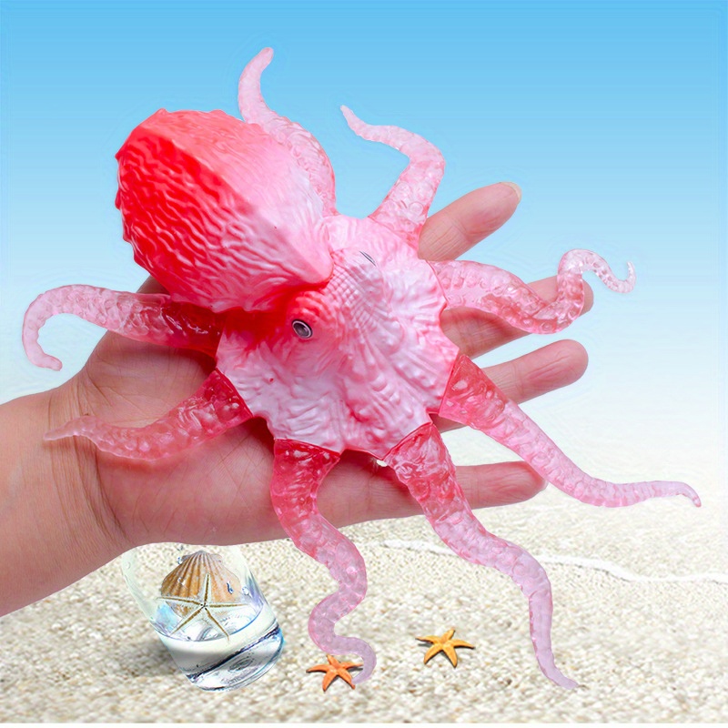 Simulation Marine Animal Underwater World Octopus Crab Model - Temu ...