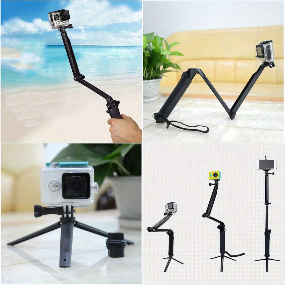 O'woda 106 Carbon Fiber Selfie Stick for Insta360, Invisible Long Pole  Adjustable Extension Monopod for Insta360 X3/ ONE X2/ ONE X/GoPro 12/11/  10/9/