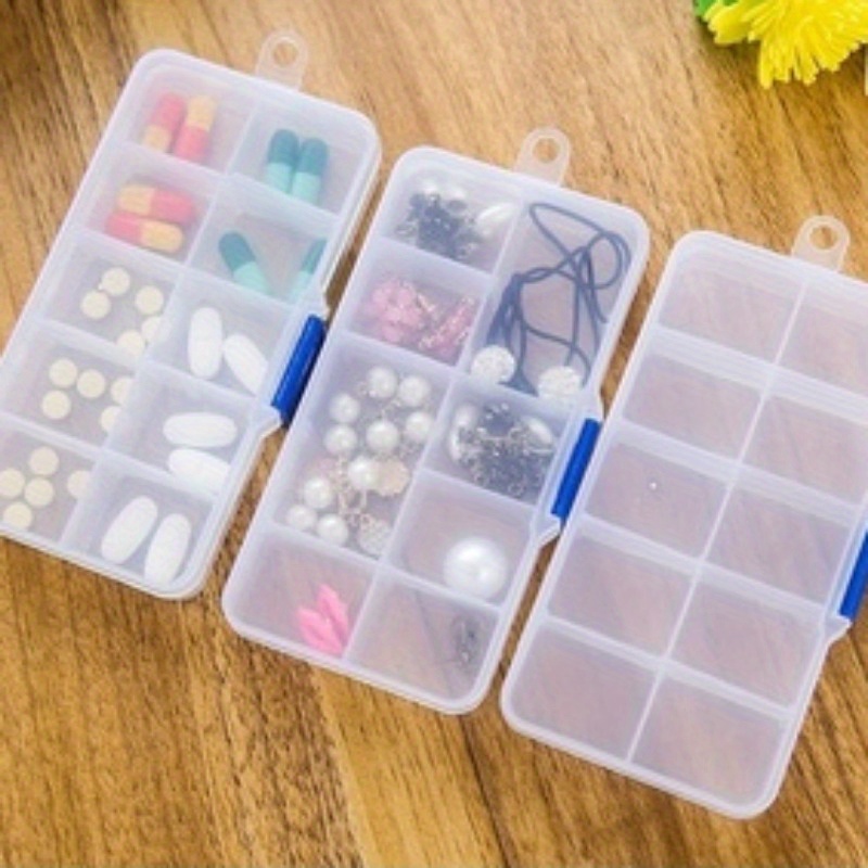 Screw Storage Box With 18 Compartments And Detachable - Temu