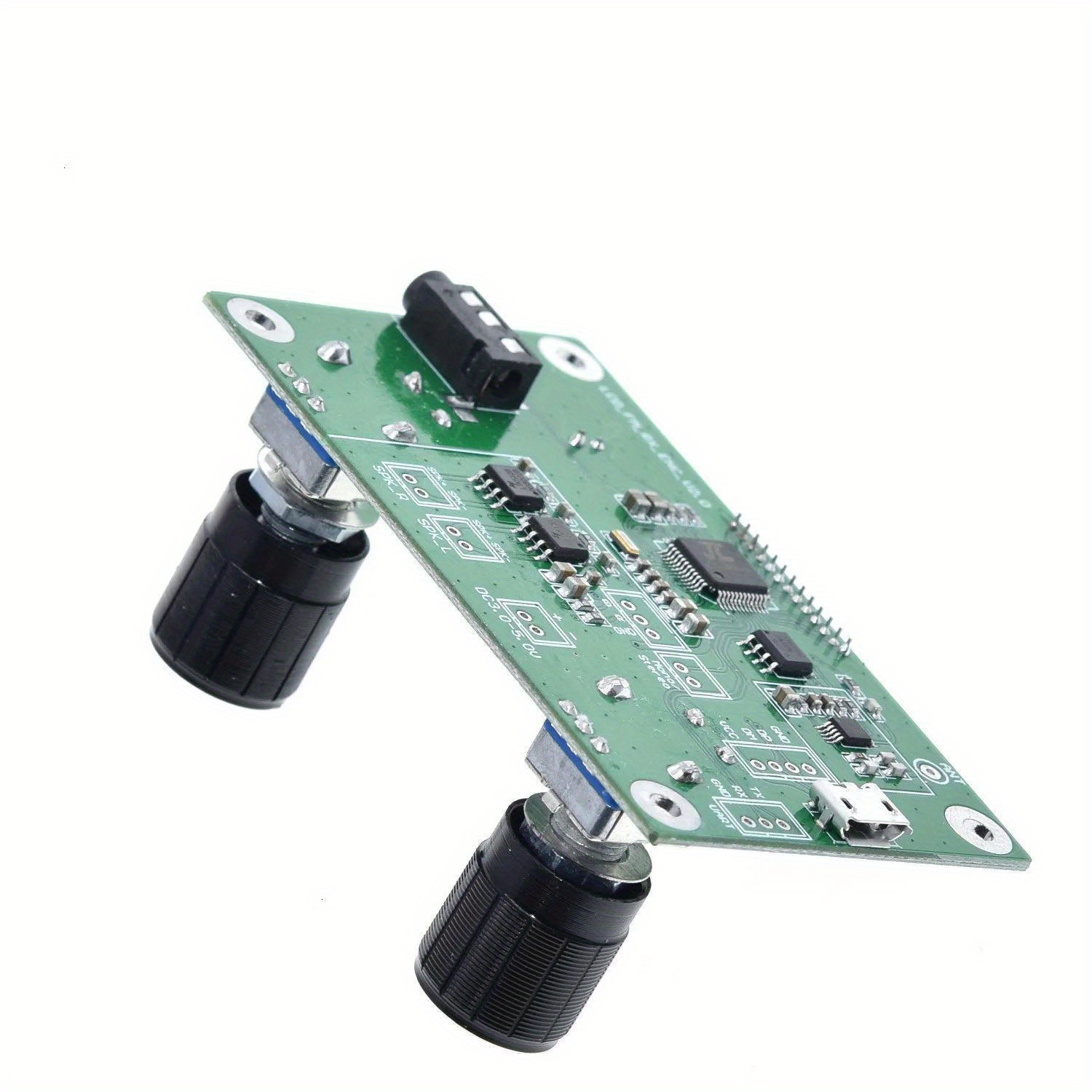 fm récepteur radio module modulation de fréquence stéréo réception carte de  circuit imprimé avec silencieux lcd affichage 3-5v lcd module