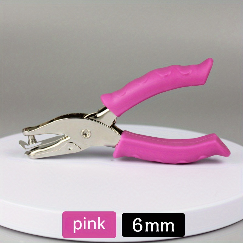 Hole Punch Handheld Hole Puncher With Soft Grip Hole Puncher - Temu