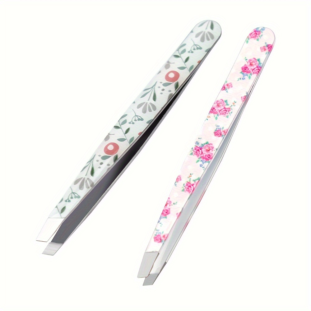 Stainless Steel Tweezers Set Eyelashes Ingrown Hair Removal - Temu