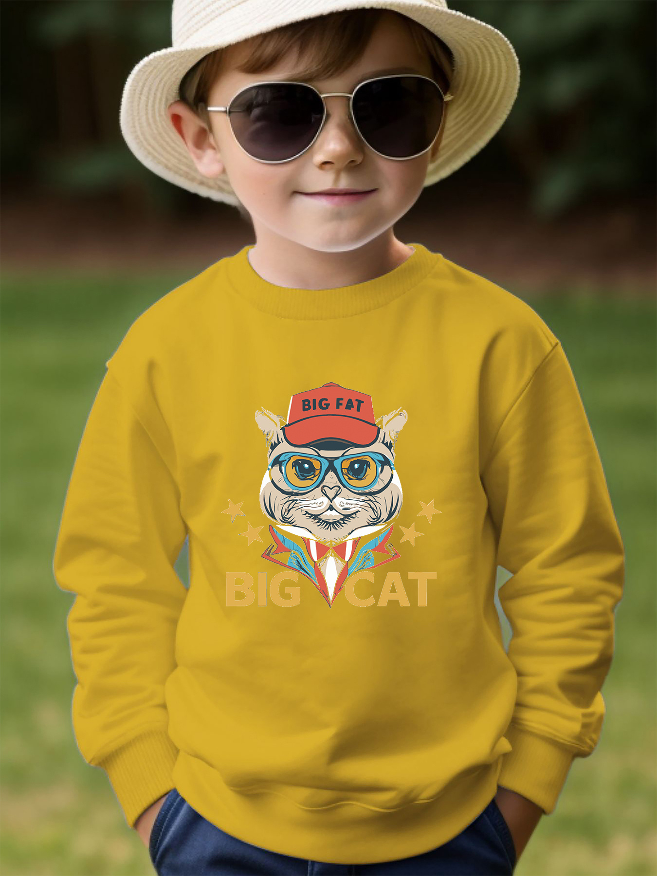 Big on sale cat clothing