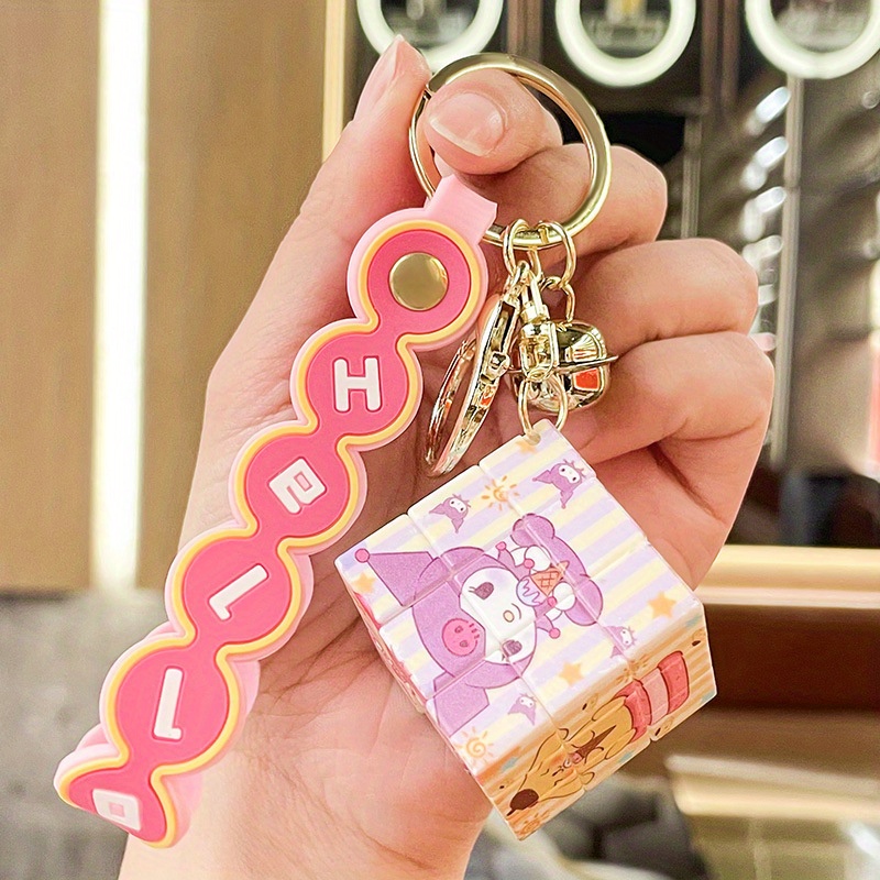Anime Card Cover Buckle Bracelet Keychain Kawaii - Temu