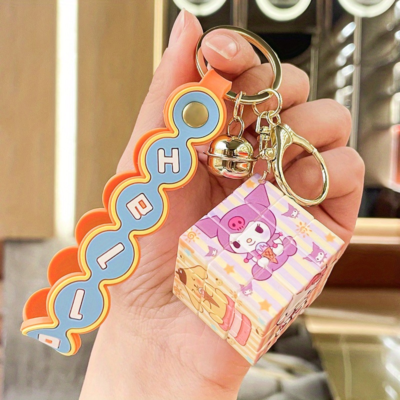Sanrio Hello Kitty Magic Cube Keychain Kuromi Cinnamorol