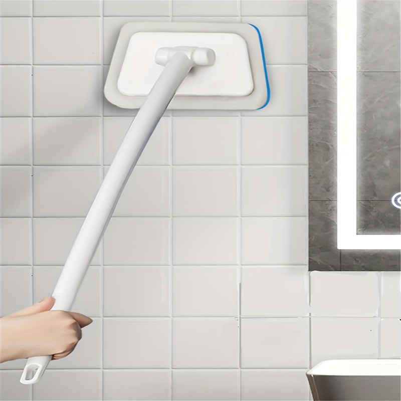 Multi functional Bathroom Wall Cleaning Sponge Long Handle - Temu