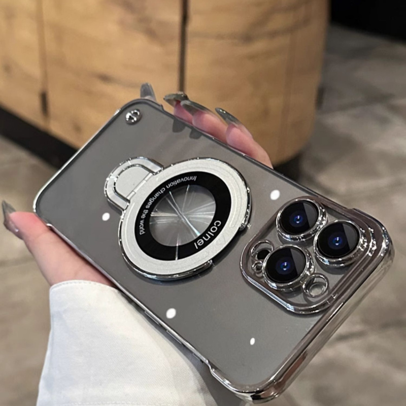 Frameless Matte Lens Film Protection Cases For iPhone 15 14 13 12