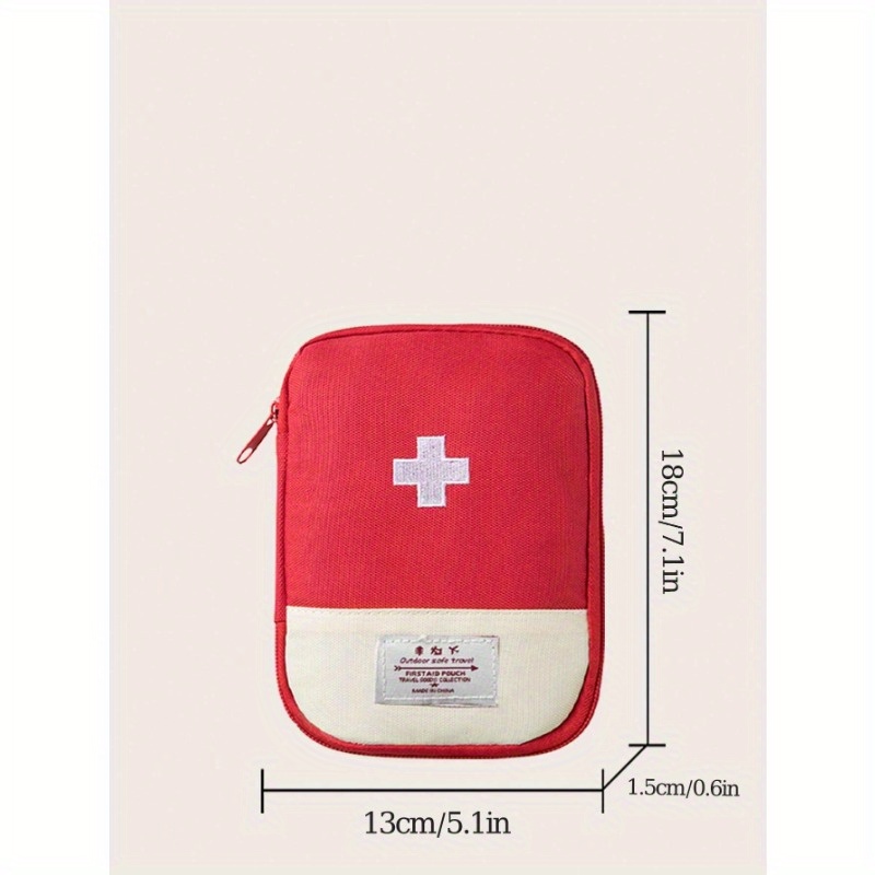 Empty First Aid Bags Travel Medical Supplies Cosmetic - Temu