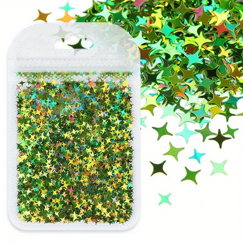 Bag Starry Sequins Shiny Five pointed Star Glitter For Epoxy - Temu