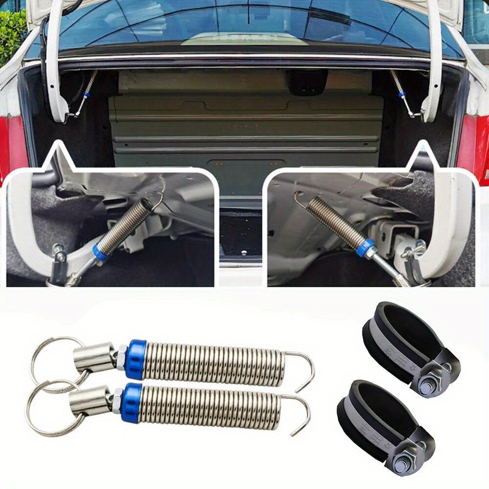 1/2pcs Car Boot Lid Lifting Spring Trunk Spring Lifting Device Car  Accessories Car Trunk Lifter Trunk Lid Automatically Open Tool Car  Essentials