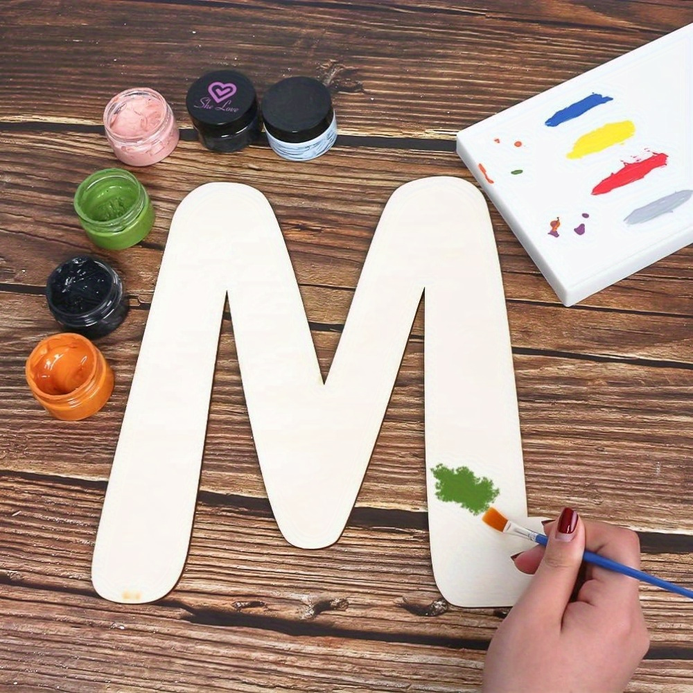 Large Wooden Letters 12 inch Wood Letters for Crafts