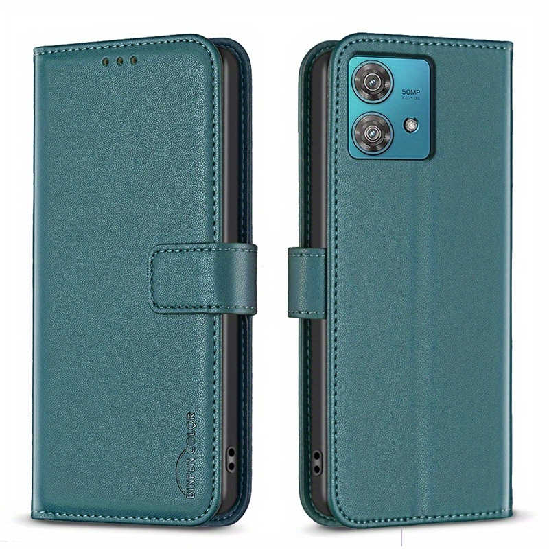 For Motorola Moto G84 5g Case Leather Stand Cover With Card Holder