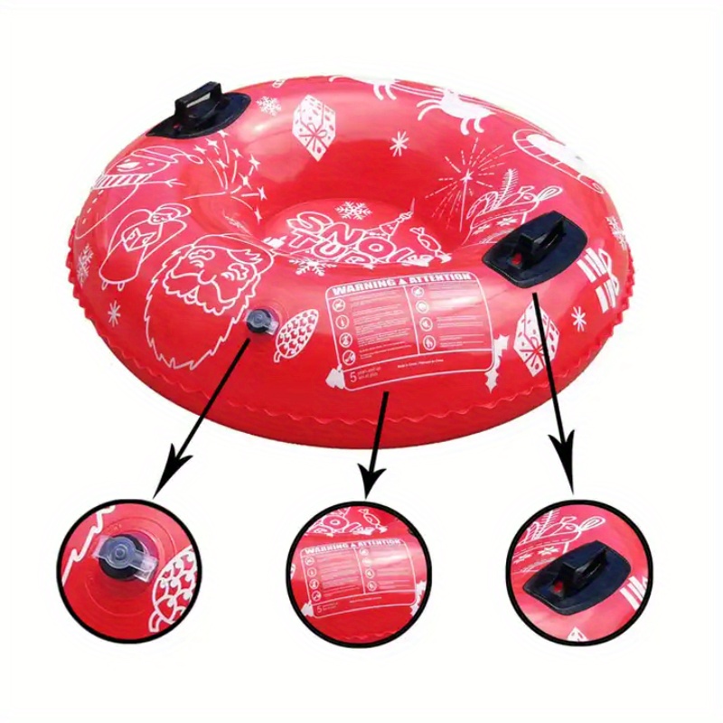 Thickened Inflatable Skiing Ring Winter Snow Toy