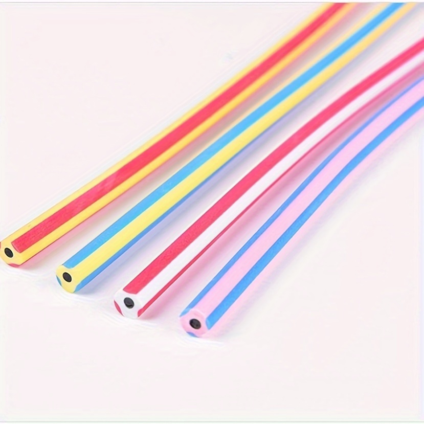 35 PCS Flexible Pencils,Soft Novelty Pencils,Soft Cool Fun Pencil with  Erasers for Children,Students,School Prizes,Classroom Supplies