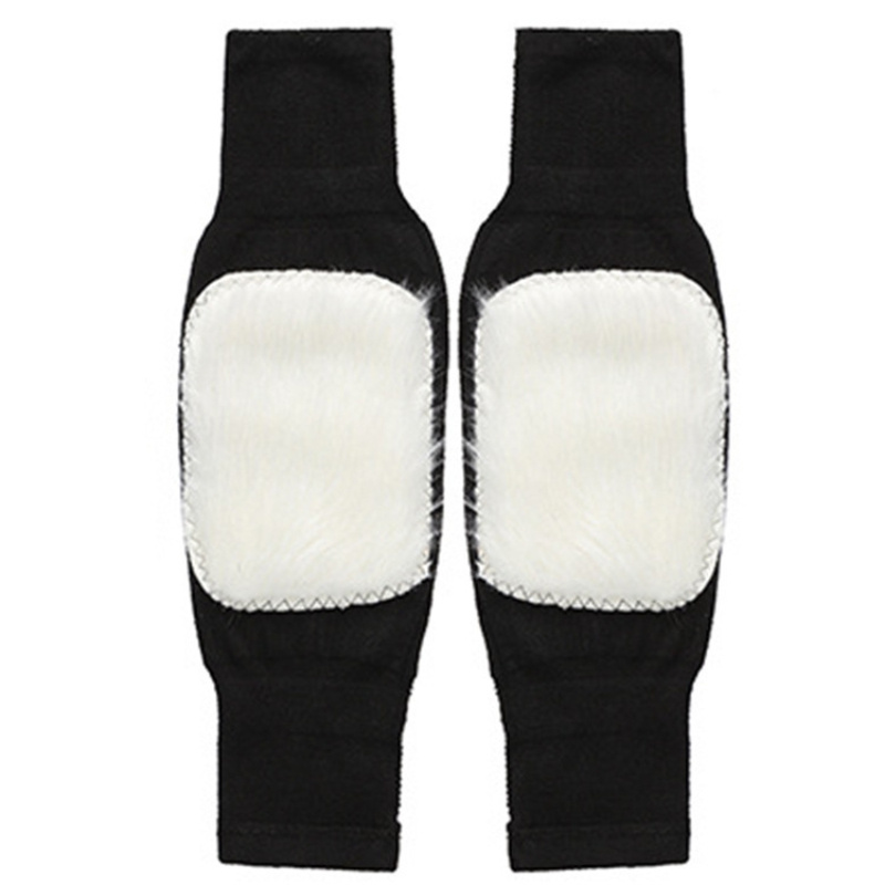 Autumn Winter Thickened Warm Knee Pads - Plus Velvet Leg Protector
