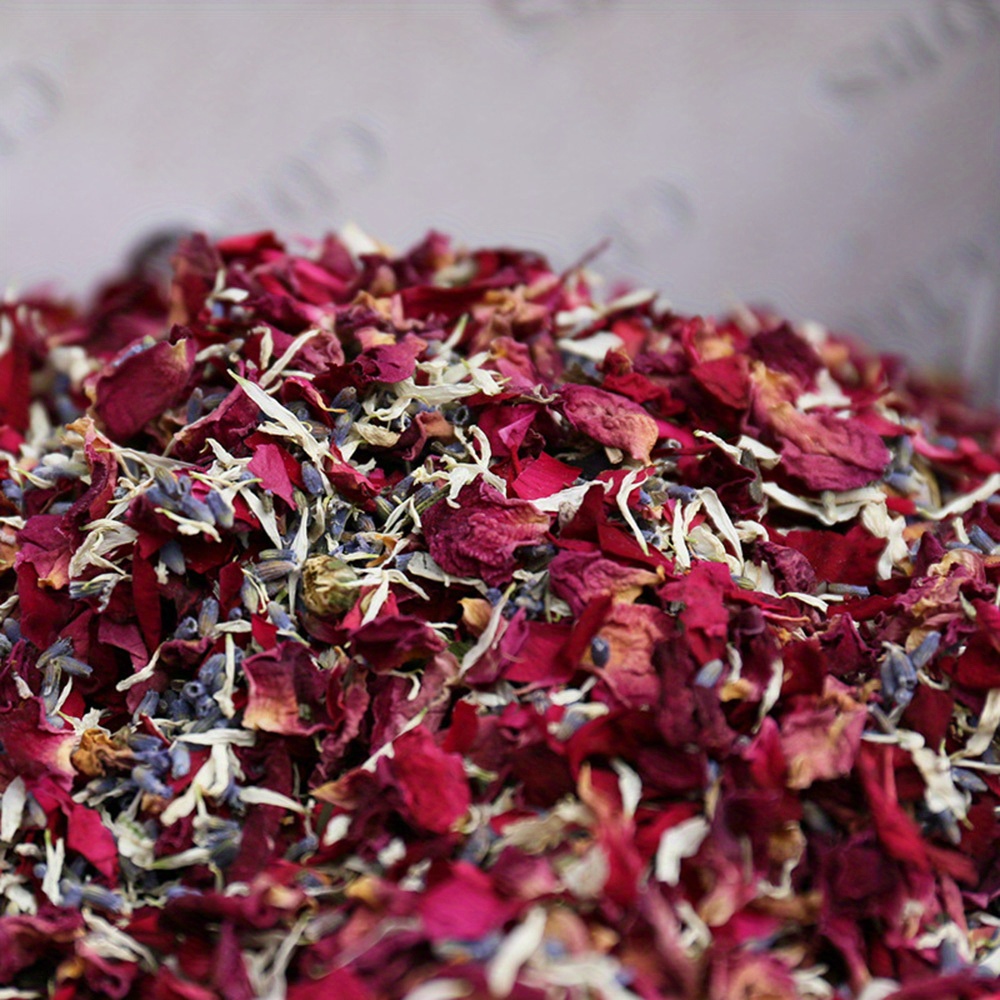 Natural Dried Rose Petals Bath Warm Spring Milk Beauty - Temu