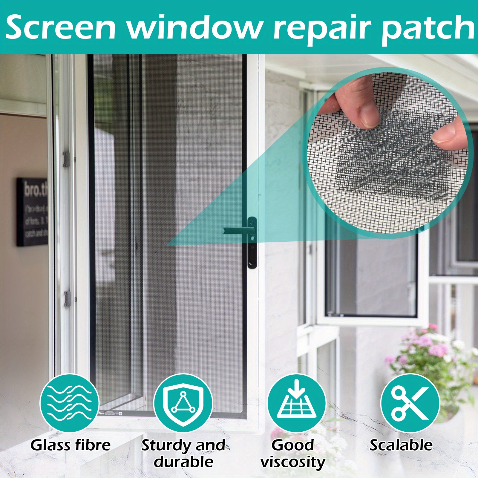 2meters Screen Window Repair Patch Hole Patch Screen Window - Temu
