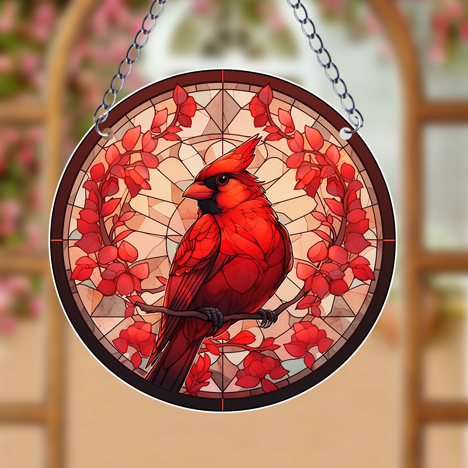 

1pc Animal Series Beautiful Parrot Suncatcher Exquisite Bedroom Decoration Teacher Birthday Gift Holiday Gift