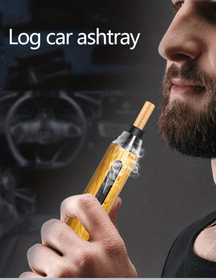 1pc portable car ashtray anti flying ash ashtray car inside does not drop ash smoking cover details 0