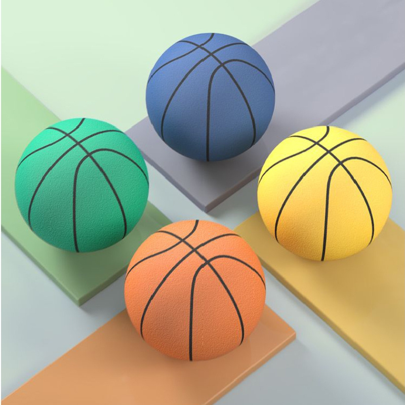 Le basket-ball silencieux - Matériau de qualité supérieure, ballon en  mousse silencieux, design unique, aide à l'entraînement et au jeu